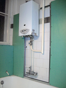 Elfalazás gipszkartonnal ezermester 2009/12 Jysk étkező